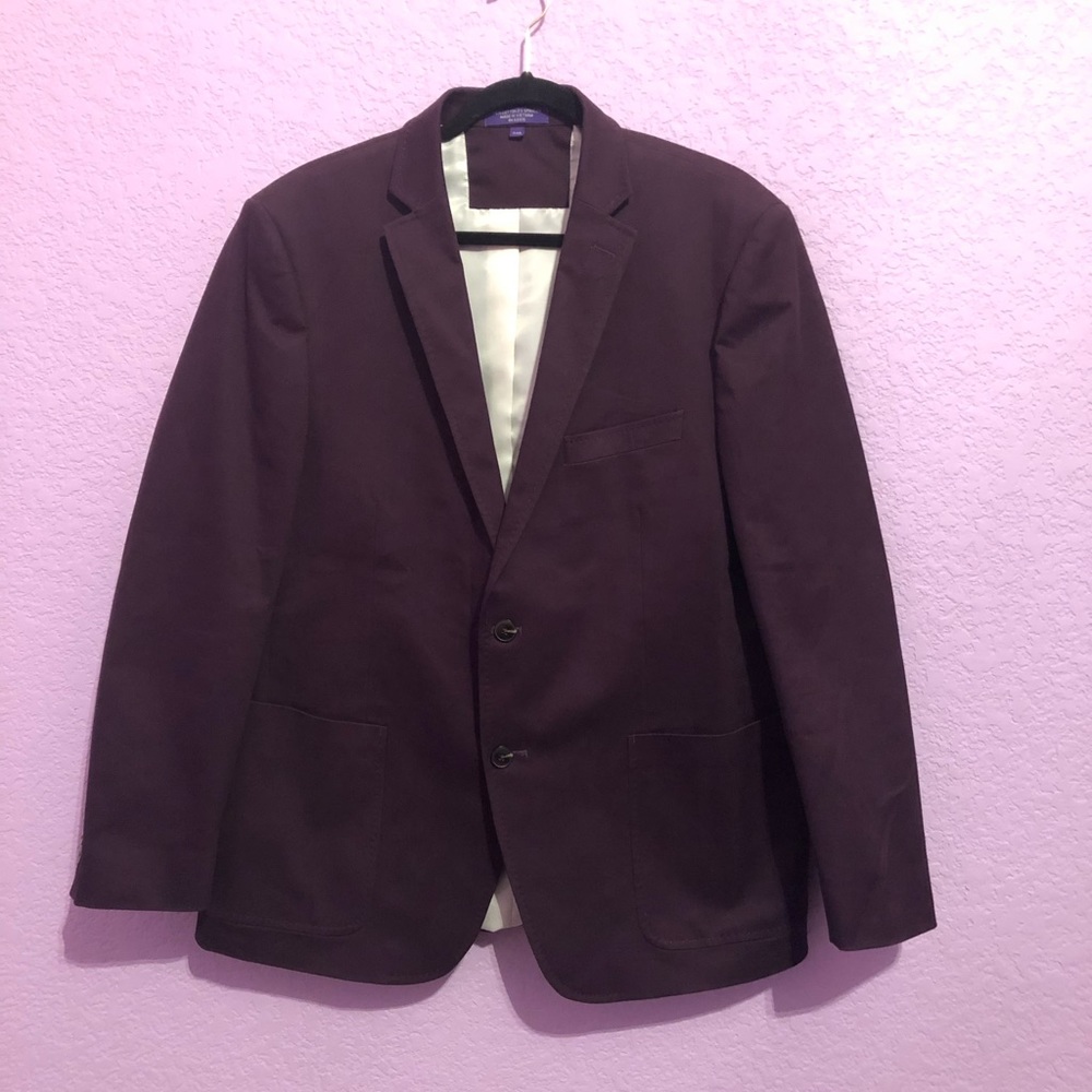 Men’s Purple Blazer